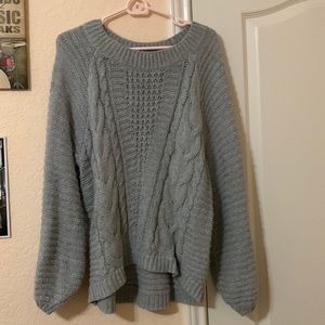 Oversized balloon sweater